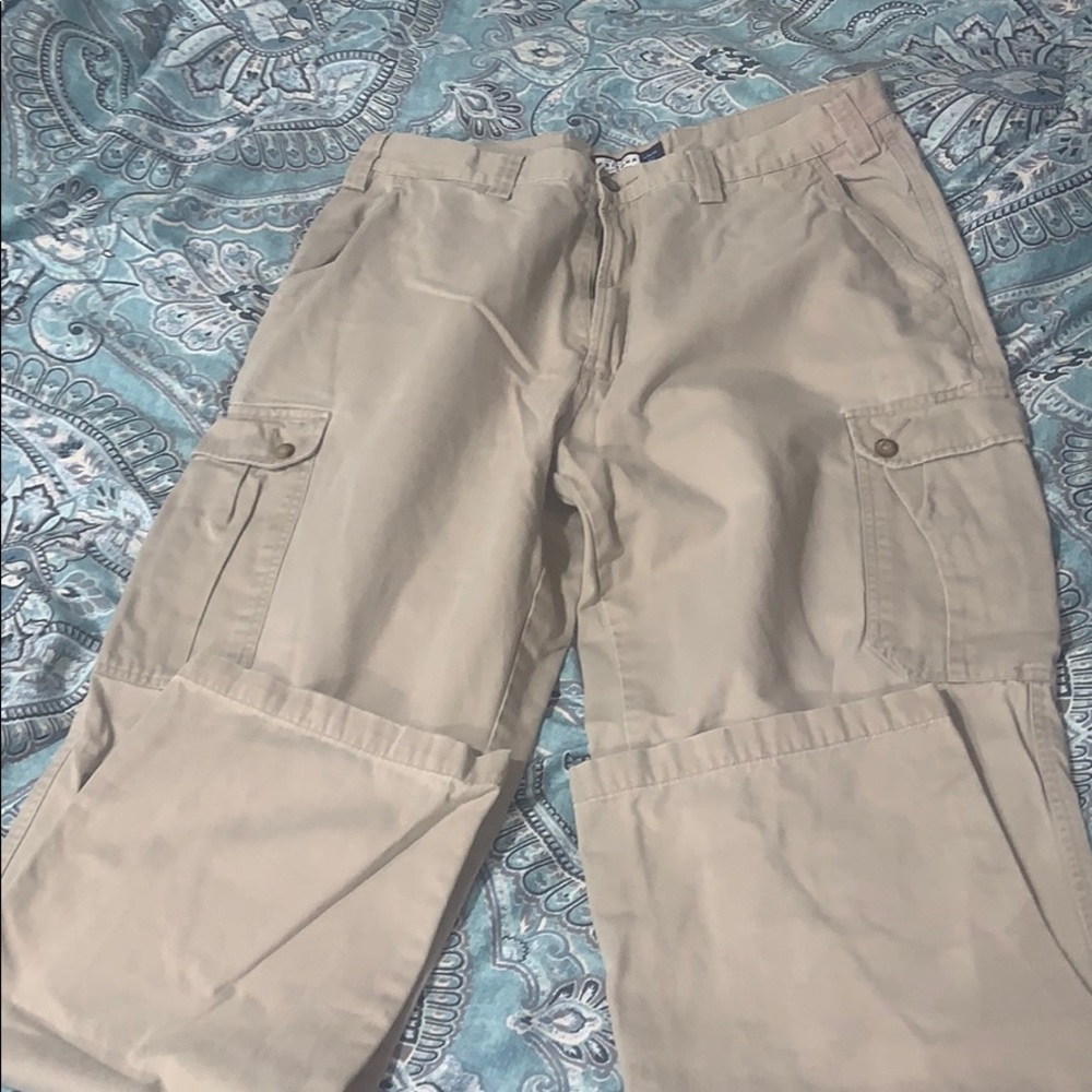 Mens Cargo Khakis 38x34